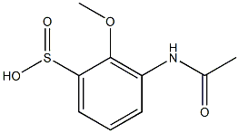 Acetylamino(methoxy)benzenesulfinic acid