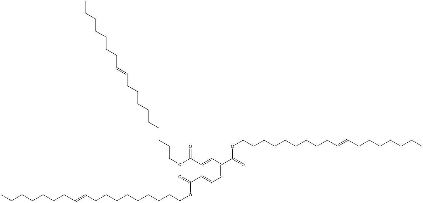 1,2,4-ベンゼントリカルボン酸トリ(10-オクタデセニル) 化学構造式