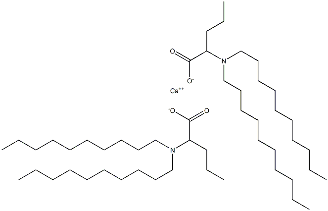 Bis[2-(didecylamino)valeric acid]calcium salt|