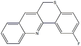 2-Fluoro-6H-[1]benzothiopyrano[4,3-b]quinoline