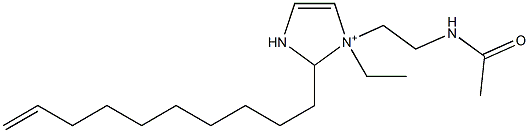 1-[2-(Acetylamino)ethyl]-2-(9-decenyl)-1-ethyl-4-imidazoline-1-ium