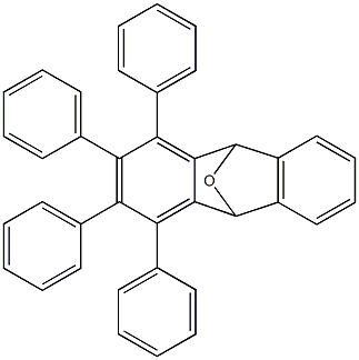 1,2,3,4-Tetraphenyl-9,10-dihydro-9,10-epoxyanthracene Structure