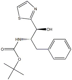  (1S,2S)-2-(tert-Butyloxycarbonylamino)-1-(2-thiazolyl)-3-phenylpropan-1-ol