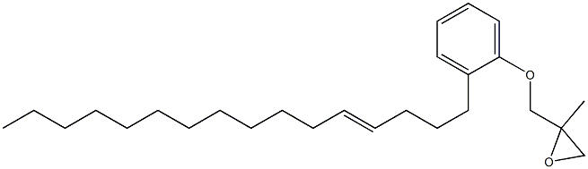  2-(4-Hexadecenyl)phenyl 2-methylglycidyl ether
