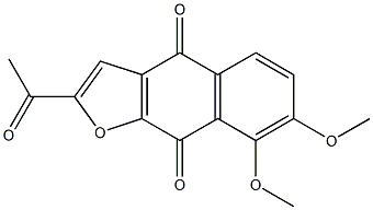 2-Acetyl-7,8-dimethoxynaphtho[2,3-b]furan-4,9-dione