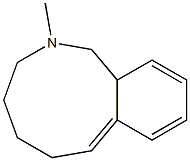 (7Z)-2-Methyl-2,3,4,5,6,11a-hexahydro-1H-2-benzazonine Structure