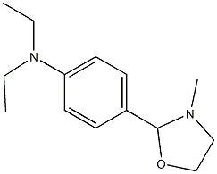 2-[p-(Diethylamino)phenyl]-3-methyloxazolidine