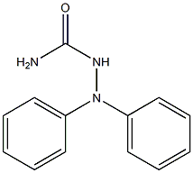 1,1-ジフェニルセミカルバジド 化学構造式