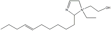 2-(6-Decenyl)-1-ethyl-1-(2-hydroxyethyl)-3-imidazoline-1-ium