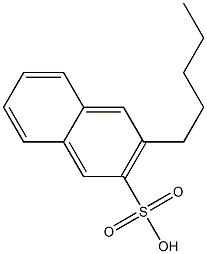 3-Pentyl-2-naphthalenesulfonic acid