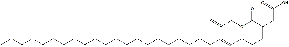 3-(4-Hexacosenyl)succinic acid 1-hydrogen 4-allyl ester