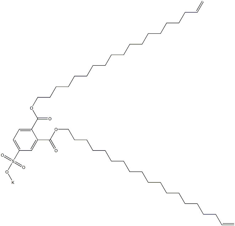 4-(Potassiosulfo)phthalic acid di(18-nonadecenyl) ester