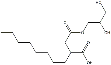 3-(7-Octenyl)succinic acid hydrogen 1-(2,3-dihydroxypropyl) ester
