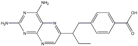 4-[2-(2,4-Diaminopteridin-6-yl)butyl]benzoic acid