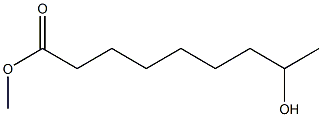 8-Hydroxypelargonic acid methyl ester Structure