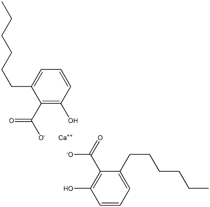 Bis(2-hexyl-6-hydroxybenzoic acid)calcium salt