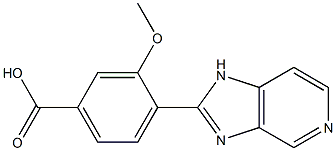 4-(1H-Imidazo[4,5-c]pyridin-2-yl)-3-methoxybenzoic acid