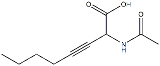 2-Acetylamino-3-octynoic acid