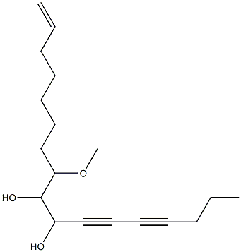 8-Methoxy-1-heptadecene-11,13-diyne-9,10-diol|