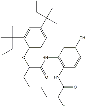 4-(2-Fluorobutyrylamino)-5-[2-(2,4-di-tert-amylphenoxy)butyrylamino]phenol