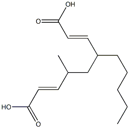 Diacrylic acid 2,4-nonanediyl ester Structure