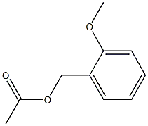 Acetic acid 2-methoxybenzyl ester Struktur