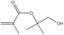 メタクリル酸2-ヒドロキシ-1,1-ジメチルエチル 化学構造式