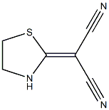 Thiazolidine-2-ylidenemalononitrile Struktur