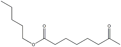 7-Ketocaprylic acid pentyl ester Structure
