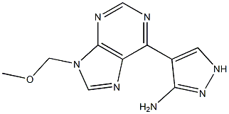 9-(Methoxymethyl)-6-(3-amino-1H-pyrazol-4-yl)-9H-purine
