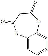 2H-1,5-Benzoxathiepin-2,4(3H)-dione Structure