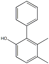 2-Phenyl-3,4-dimethylphenol Structure