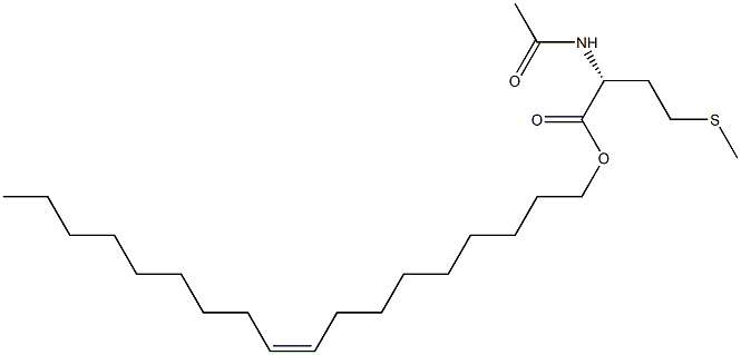 (R)-2-(Acetylamino)-4-(methylthio)butanoic acid (Z)-9-octadecenyl ester