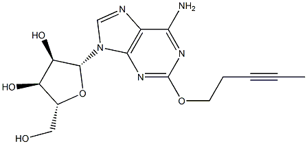 2-(3-Pentynyloxy)adenosine
