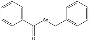 Selenobenzoic acid Se-benzyl ester Struktur