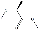 [S,(-)]-2-メトキシプロピオン酸エチル 化学構造式