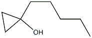 1-ペンチルシクロプロパン-1-オール 化学構造式