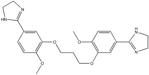 2,2'-[Propane-1,3-diylbisoxybis(4-methoxy-3,1-phenylene)]di(1-imidazoline)