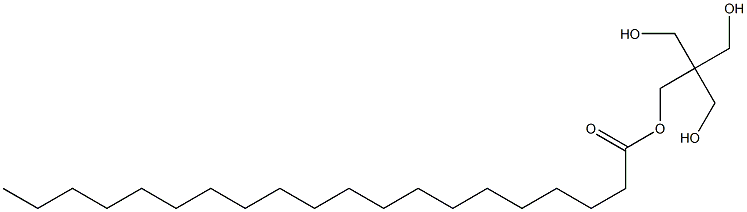 Icosanoic acid 3-hydroxy-2,2-bis(hydroxymethyl)propyl ester Struktur