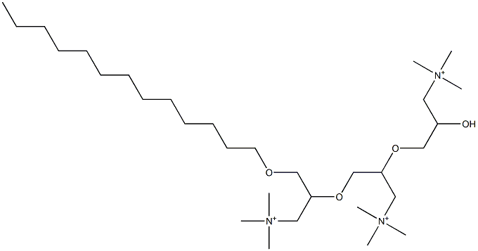 2-[2-Hydroxy-3-(trimethylammonio)propoxy]-N,N,N-trimethyl-3-[1-[(tridecyloxy)methyl]-2-(trimethylammonio)ethoxy]-1-propanaminium