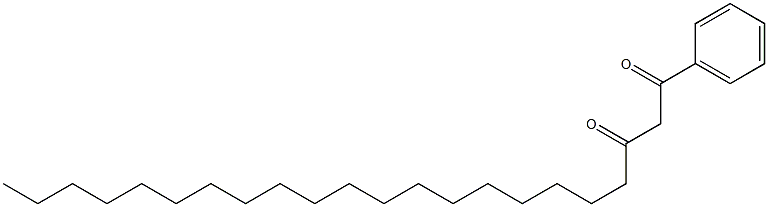 Icosanoylbenzoylmethane,,结构式