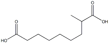 オクタン-1,7-ジカルボン酸 化学構造式