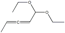 2,3-Pentadienal diethyl acetal