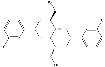 2-O,4-O:3-O,5-O-Bis(3-chlorobenzylidene)-L-glucitol