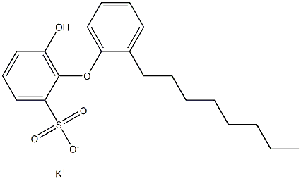 6-Hydroxy-2'-octyl[oxybisbenzene]-2-sulfonic acid potassium salt