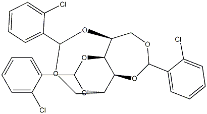 1-O,5-O:2-O,4-O:3-O,6-O-Tris(2-chlorobenzylidene)-L-glucitol