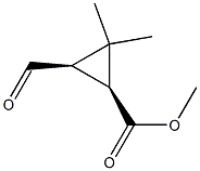 (1S,2R)-2-Formyl-3,3-dimethylcyclopropane-1-carboxylic acid methyl ester|