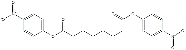 Octanedioic acid bis(4-nitrophenyl) ester Structure