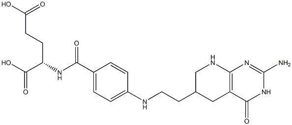 N-[4-[[2-[(2-Amino-3,4,5,6,7,8-hexahydro-4-oxopyrido[2,3-d]pyrimidin)-6-yl]ethyl]amino]benzoyl]-L-glutamic acid