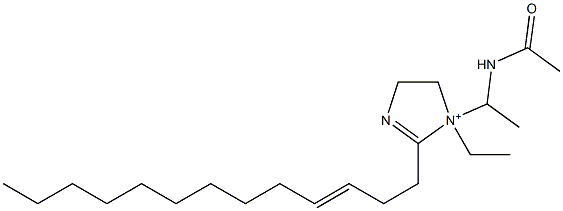 1-[1-(Acetylamino)ethyl]-1-ethyl-2-(3-tridecenyl)-2-imidazoline-1-ium